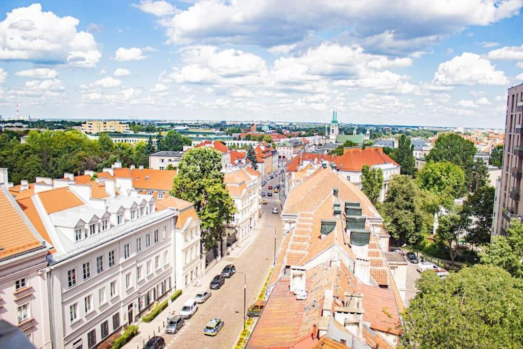 Central Apartment With Balcony And Views, Old Town, Metro Warszawa Exteriör bild